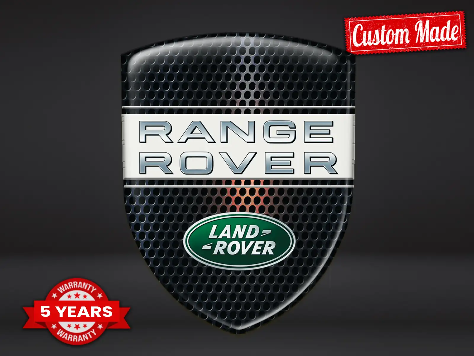 Land Rover Pegatina Silicona S Auto Alta Calidad Profesional